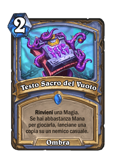 Testo Sacro del Vuoto