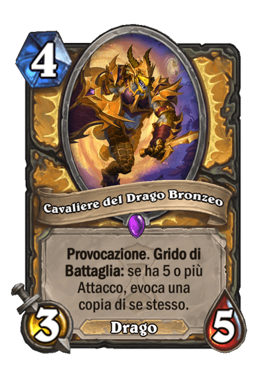 Cavaliere del Drago Bronzeo