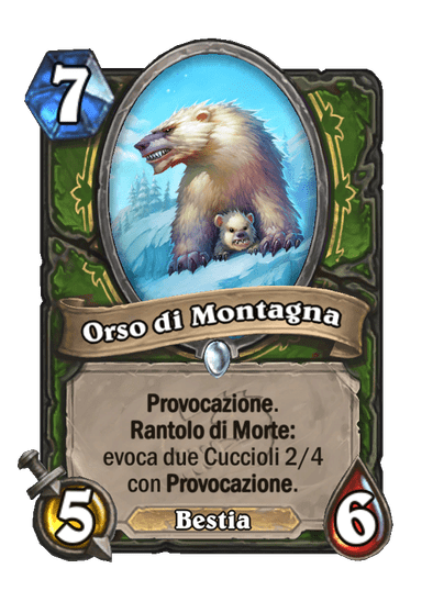 Orso di Montagna (Principale)