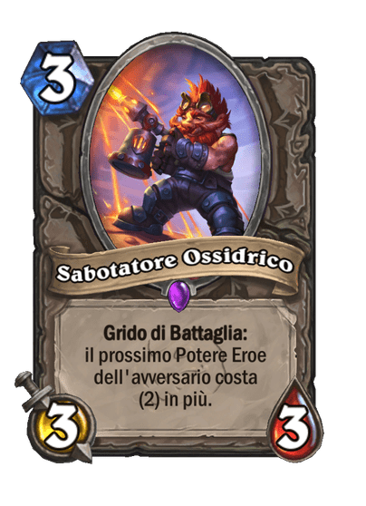 Sabotatore Ossidrico (Principale)