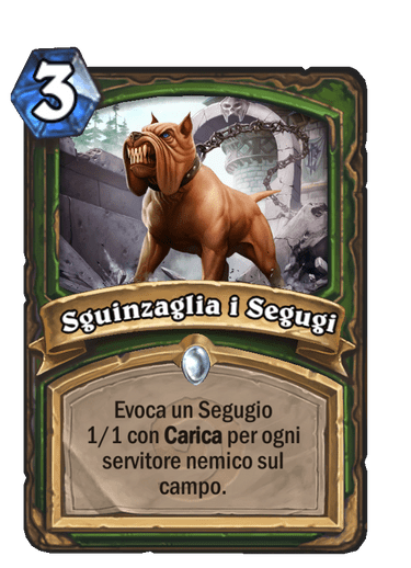 Sguinzaglia i Segugi (Retaggio)