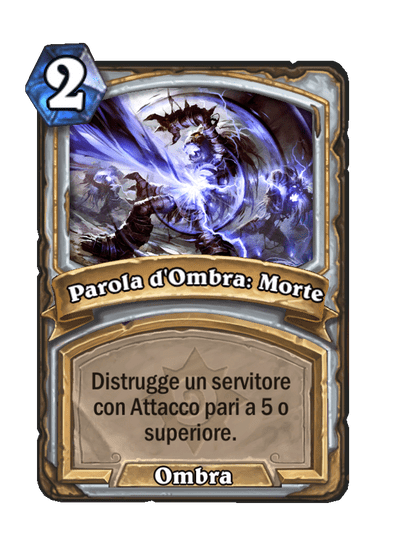 Parola d'Ombra: Morte (Retaggio)