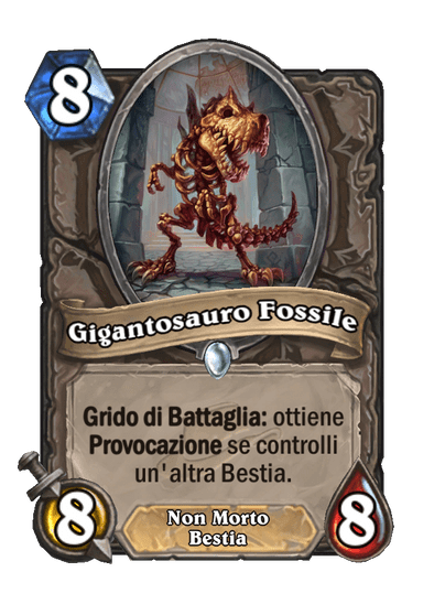 Gigantosauro Fossile