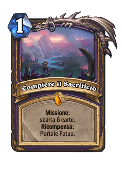 Compiere il Sacrificio