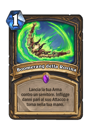 Boomerang della Rovina