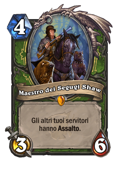 Maestro dei Segugi Shaw