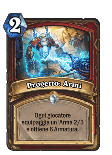 Progetto: Armi