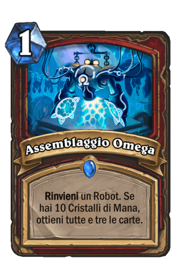 Assemblaggio Omega