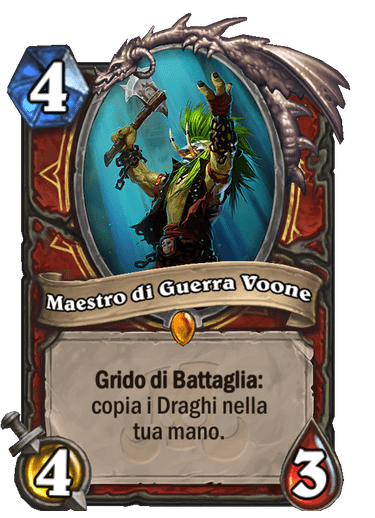 Maestro di Guerra Voone