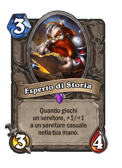 Esperto di Storia