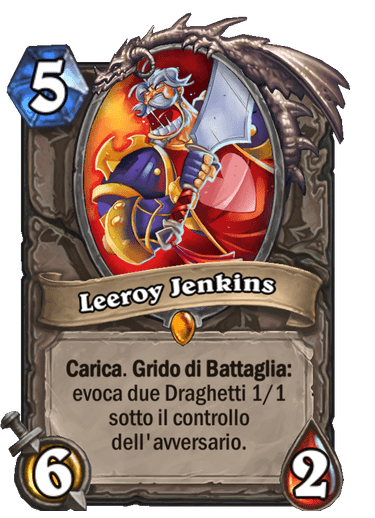 Leeroy Jenkins (Retaggio)