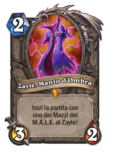 Zayle, Manto d'Ombra
