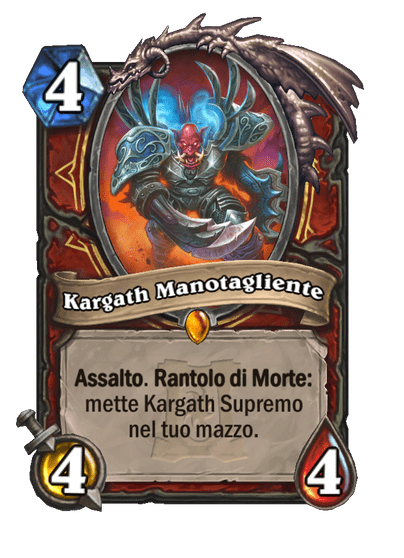 Kargath Manotagliente