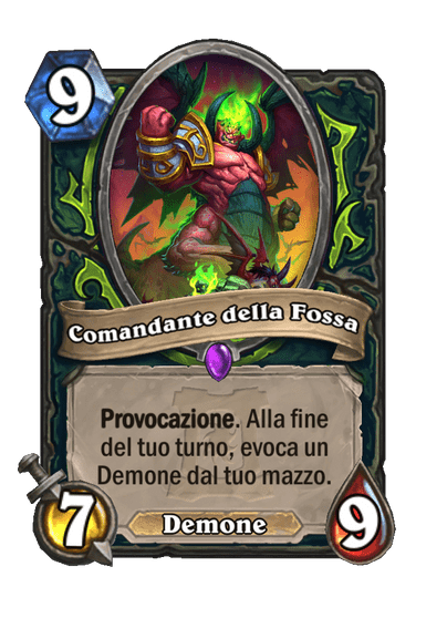 Comandante della Fossa