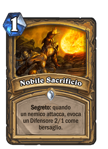 Nobile Sacrificio (Retaggio)