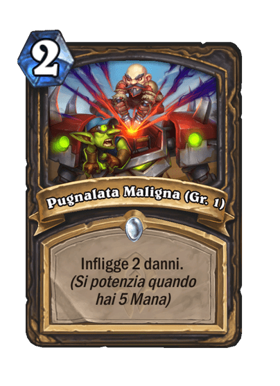 Pugnalata Maligna (Gr. 1)