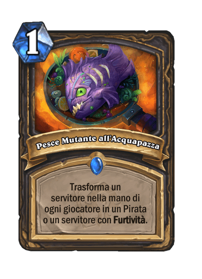 Pesce Mutante all'Acquapazza