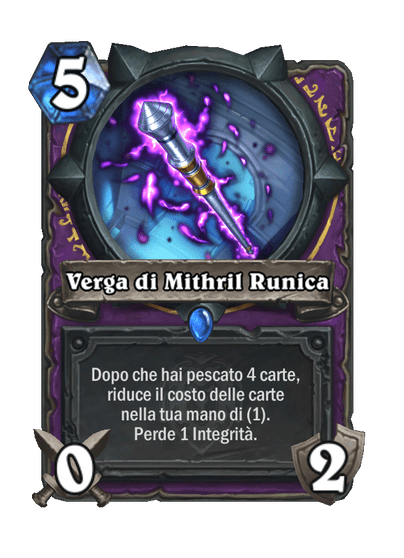 Verga di Mithril Runica