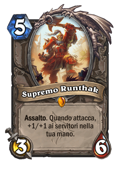 Supremo Runthak (Principale)