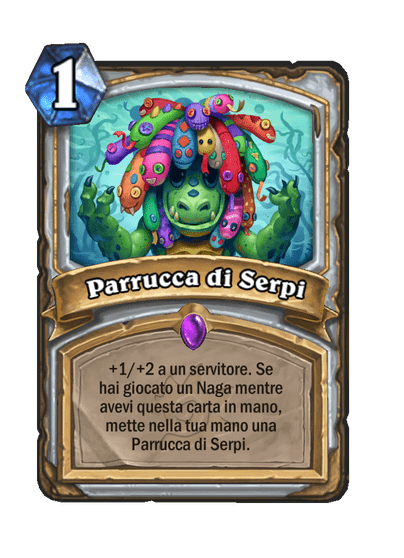 Parrucca di Serpi