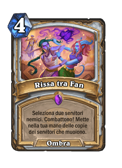 Rissa tra Fan