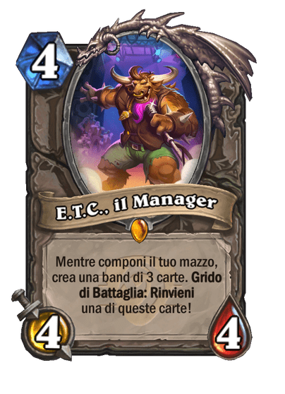 E.T.C., il Manager