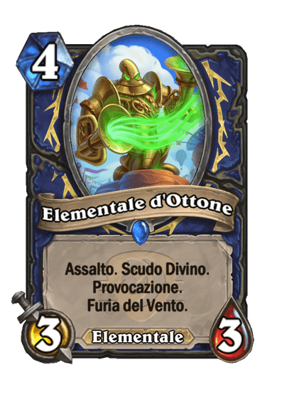 Elementale d'Ottone