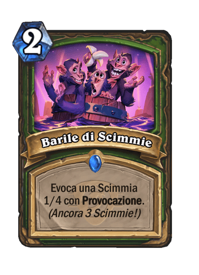 Barile di Scimmie