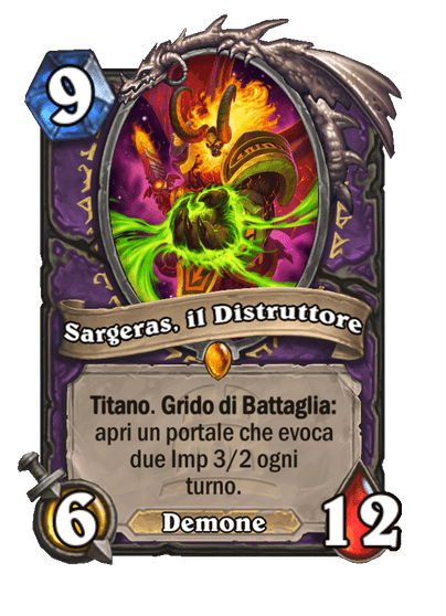 Sargeras, il Distruttore