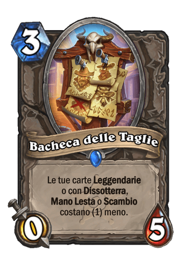 Bacheca delle Taglie